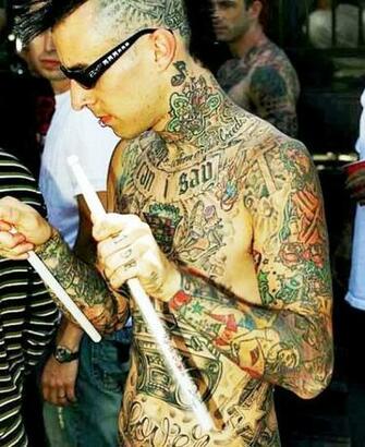Hq Travis Barker Tattoos Posters