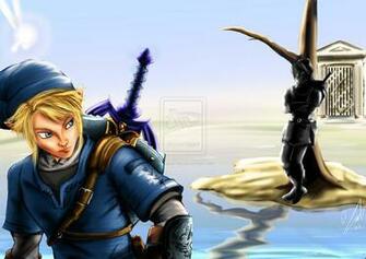 Link And Dark Wallpaper Vs Darklink By