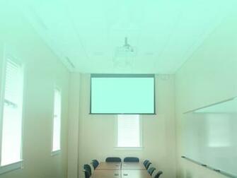 Conference Seminar Room Background For Powerpoint Education Ppt