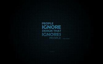 People Typography Design Wallpaper HD