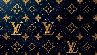 Louis Vuitton Glitter Wallpaper