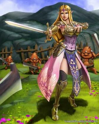 Hyrule Warriors Queen Zelda By Iurypadilha