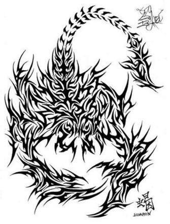 Tribal Scorpion Tattoo Pictures Imagebasket Net
