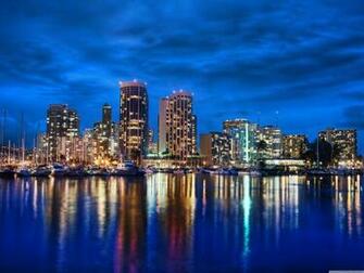 Waikiki Skyline At Night 4k HD Desktop Wallpaper For Ultra