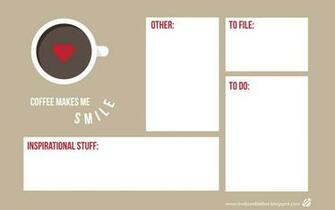 Coffee White Beige Desktop Organizer Wallpaper Background Stuff