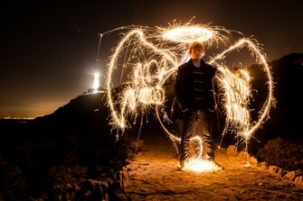 Angel Light Painting Wallpaper Optawall