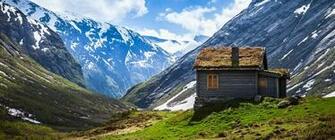 Single Cabin Wallpaper Ultrawide Monitor