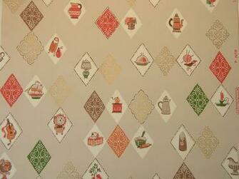 50s Vintage Wallpaper For Your Retro Kitchen