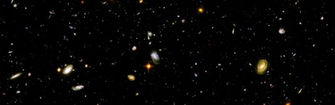 Hubble Ultra Deep Field Dual Monitor Wallpaper