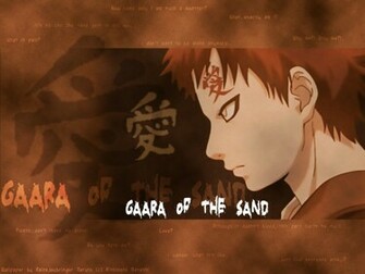 Naruto Shippuden Wallpaper Gaara HD Background