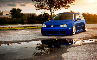 Volkswagen Golf Gti Stance Iv Wallpaper HD