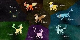 Eevee Evolutions Wallpaper