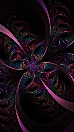 Sharp Psychedelic iPhone Wallpaper