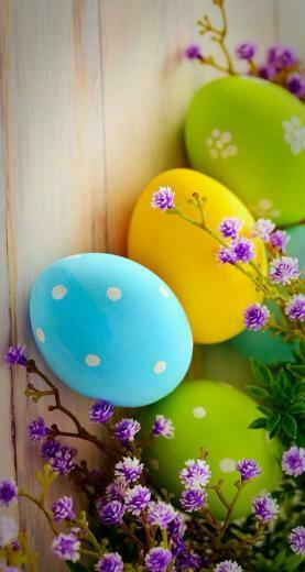Easter Happy Holiday Wallpaper iPhone Phone In