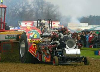 Pulling Race Racing Hot Rod Rods Tractor Engine F Wallpaper