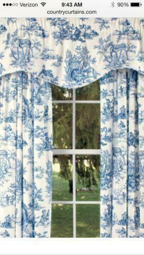 Blue Toile Home Garden