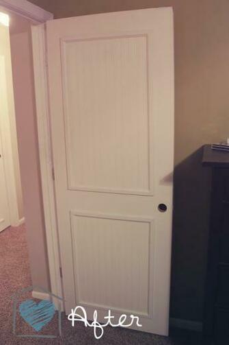 White Doors With Beadboard And Trim Need Wallpaper Yes