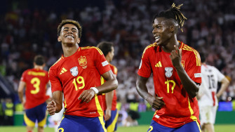 Lamine Yamal Y Nico Williams Wallpaper