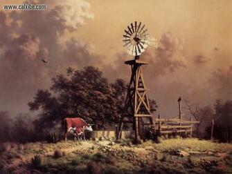 Drawing Painting Dalhart Windberg Arefreshing Pause Picture Nr