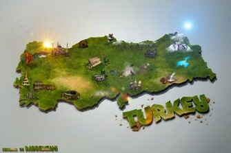 3d Turkey Map V Wallpaper Dabbexsahi By Dabbex30