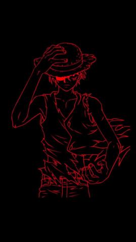 HD Wallpaper Anime Boys Monkey D Luffy One Piece Red