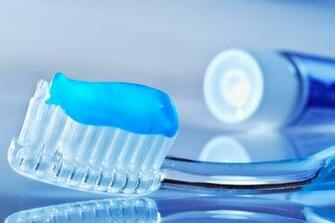 Toothpaste And Toothbrush Wallpaper Background