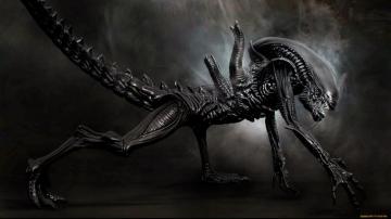 Alien Computer Wallpaper Desktop Background