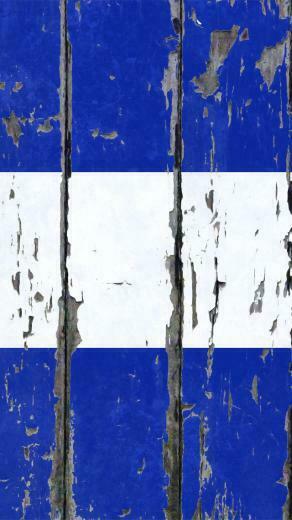 iPhone Wallpaper Sports Weathered Wood Blue Flag