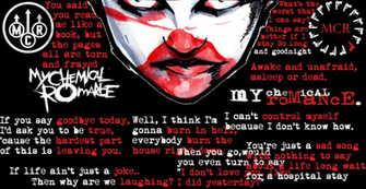 My Chemical Romance Lyrics And Logos By Frankieroxxx