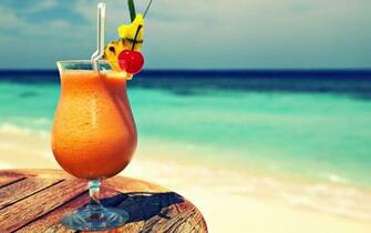 Say Hello To Summer Cocktails HD Wallpaper Widescreen