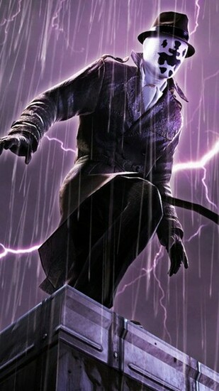 Watchmen Rorschach iPhone Wallpaper