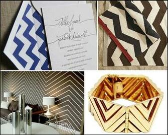 Zig Zag Rug Stationery Envelope Lining Gold Cuff Bracelet Wallpaper