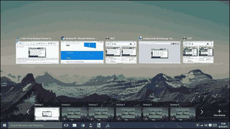 Windows Multiple Desktops