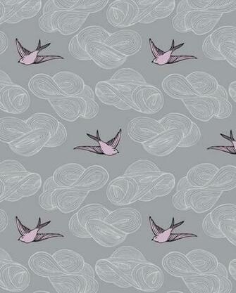 Daydream In Gray Julia Rothman Wallpaper