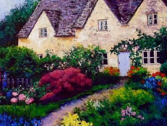 Cottage Garden Wallpaper Pictures For Less