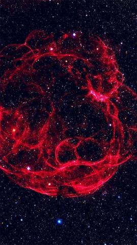 Space Wallpaper Dark Red And Black