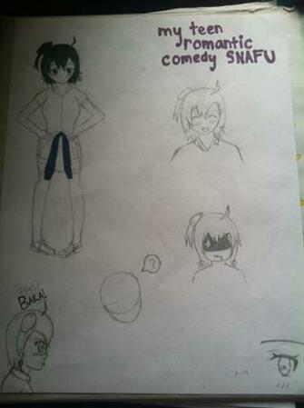 My Teen Romantic Comedy Snafu Fandomstuck Design By Icoele On