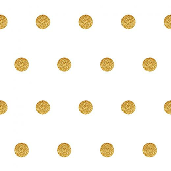 Gold Polka Dot Wallpaper And White
