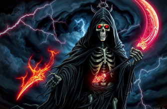 Badass Grim Reaper Wallpaper