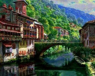 Old Bridge Wallpaper HD Desktopinhq