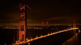 Golden Gate Bridge At Night San Francisco Wallpaper Desktop