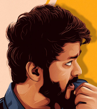 Master Vijay 4k Wallpaper
