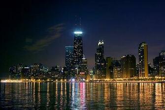 Brian Gregory Portfolio Chicago Skyline At Night