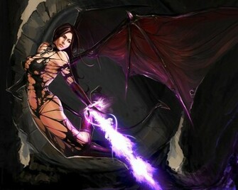 Fantasy Hunted Succubus Wallpaper