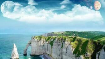 Digital Landscape Netbook Wallpaper