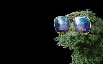 Oscar With Shades Sesame Street The Grouch Academy
