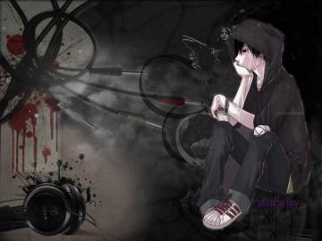 Cute Emo Anime Wallpaper HD Full