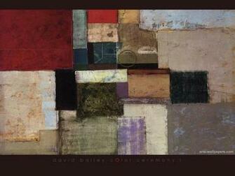 Modern Abstract Painting Wallpaper Art Print