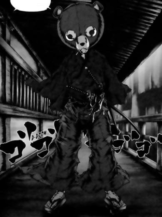 Jinno Afro Samurai Drawing Cartoon Art
