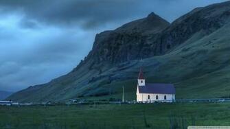 Night In Iceland Wallpaper